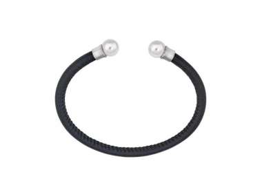 Mallorca leather bracelet with pearl