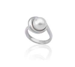 Majorica silver pearl ring Magot
