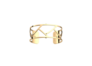 Bracelet by Les Georgettes Tresse 25 mm. Golden