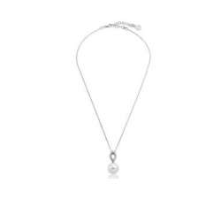 Majorica pearl pendant Luna with a silver chain