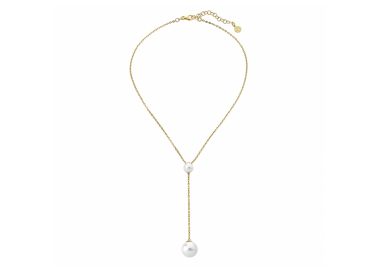 Collar con perla Majorica Rosa_dorado