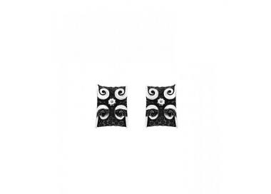 Pendientes de plata de Bohemme X