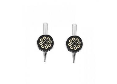 Pendientes Bohemme oro colección X