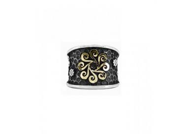 Sortija de plata de Bohemme X