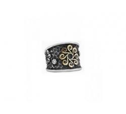 Silver ring by Bohemme_new X collection_profile 2