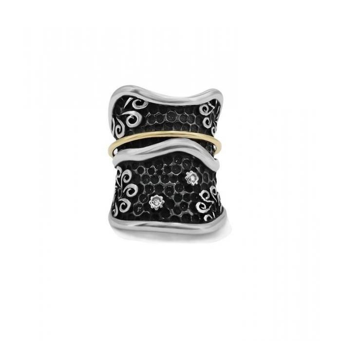 Bohemme X colection handmde silver ring_version 10