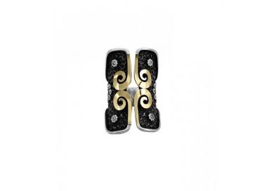 Original sortija de plata Bohemme X