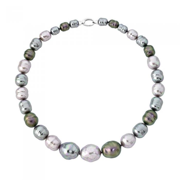 Collar de perlas Majorica multicolor Juno