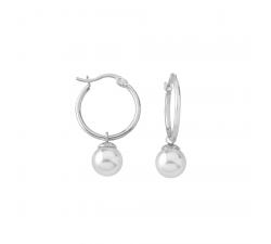 Majorica pearl earrings Anneau_silver jewel