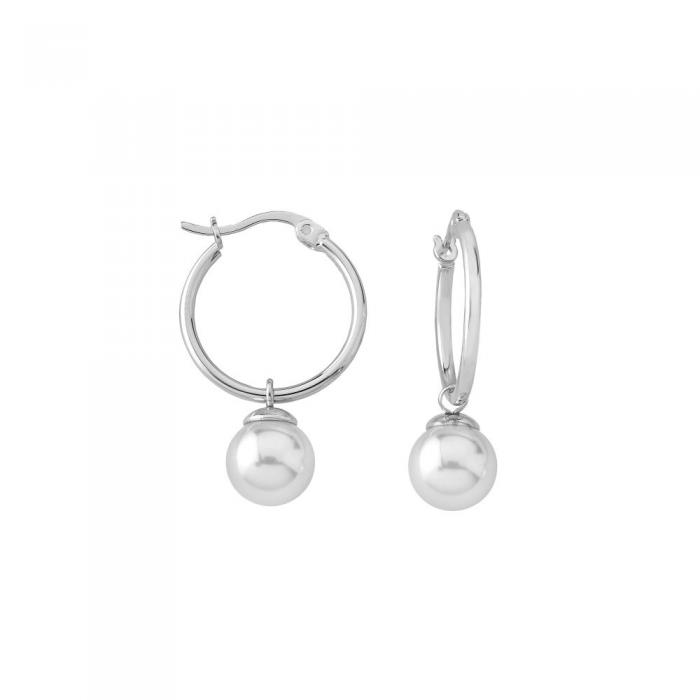 Pendientes con perla Majorica Anneau Pendientes con perla Majorica Anneau