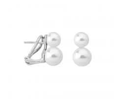 Majorica silver earrings Ariel 2_white pearl_profile