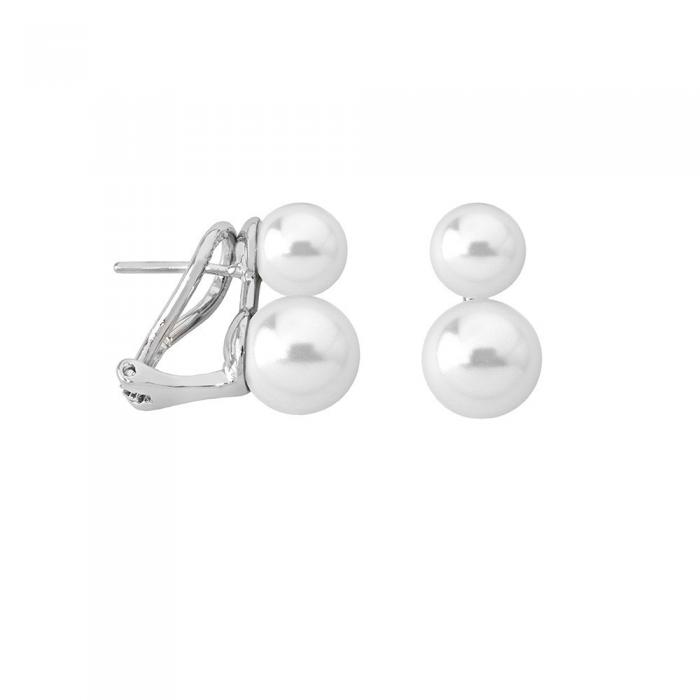 Pendientes de plata con perla Ariel 2_perfil Pendientes de plata con perla Ariel 2_perfil