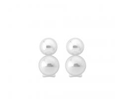 Majorica silver earrings Ariel 2_white pearl