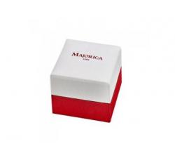Caja de Pendientes de plata con perla  Majorica Margot