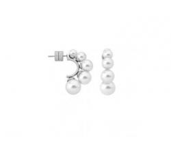 Majorica pearl silver earrings Fugue_profile