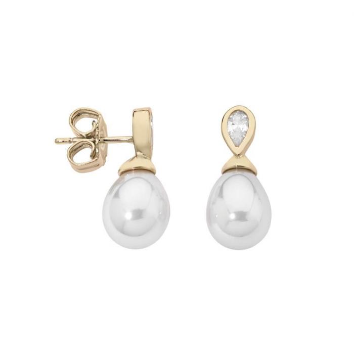 Majorica pearl earrings Auva 2