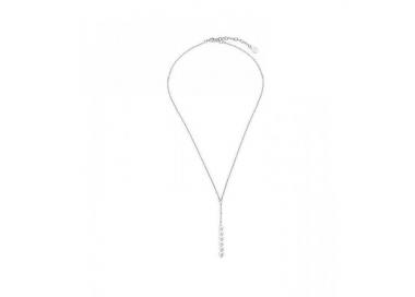 Colgante de plata con perla blanca_Majorica Minimalist
