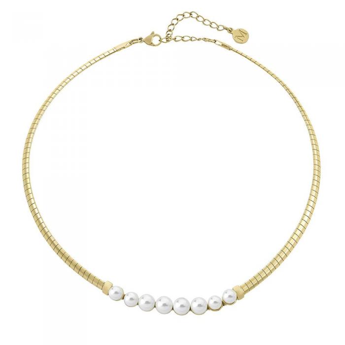 Collar de plata con perlas_Majorica_Galatea