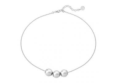 Siler choker necklace with  Majorica pearl Sueño