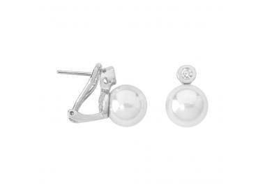Majorica pearl earrings Eunice