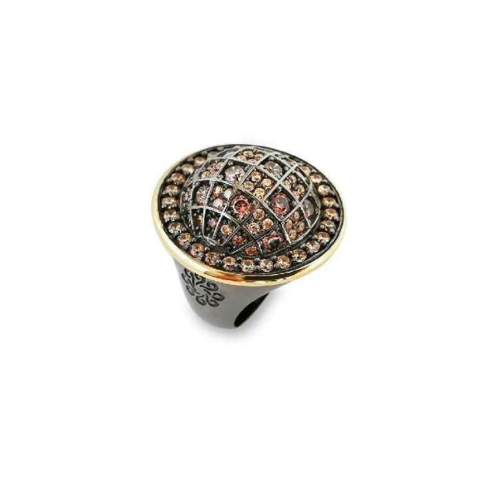 Silver ring by spanish jewelry brand Bohemme Choco Cool