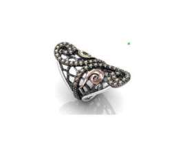 Silver ring by Bohemme Big Dreams 2