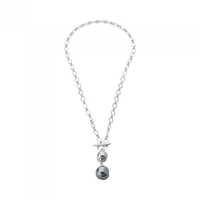 Collar de plata con perlas Majorica Ninfa