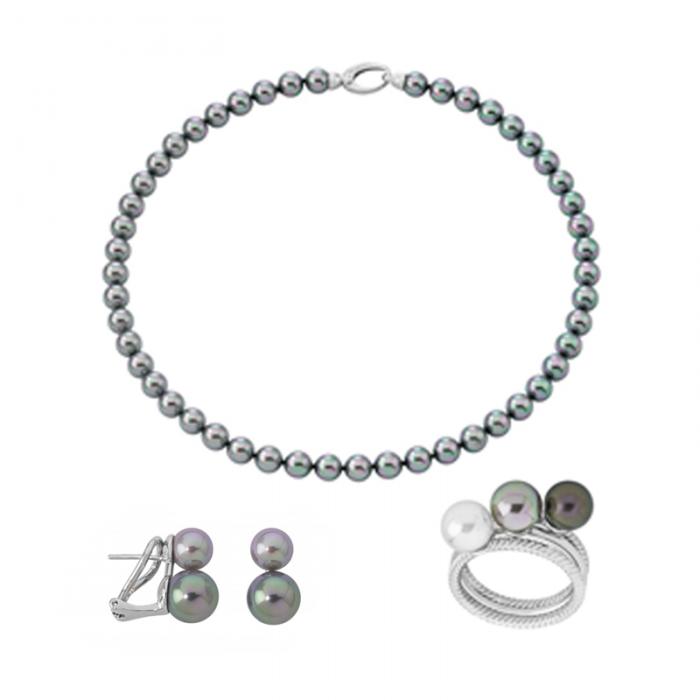 Majorica jewelry set  Nº8