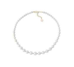 Majorica white pearl necklace Lira