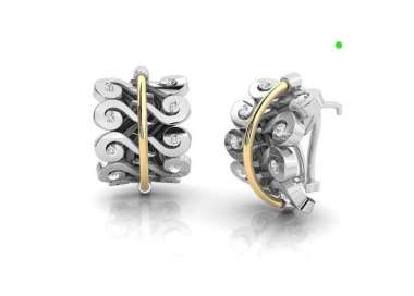 Pendientes de plata Sahara Nights