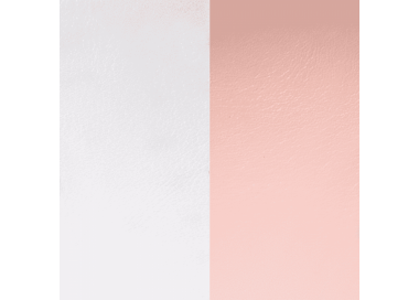 Banda de Piel Rosa claro/Gris claro para brazaletes Les Georgettes