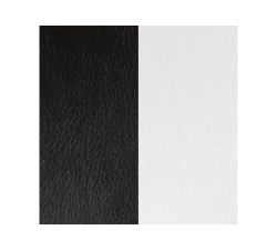 Leather Band. Black / White