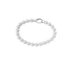 Pearl silver bracelet Lyra
