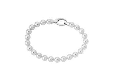 Pearl silver bracelet Lyra
